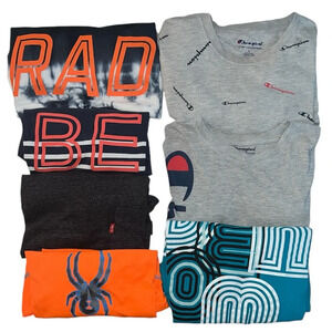 7 size large boys short sleeve bundle